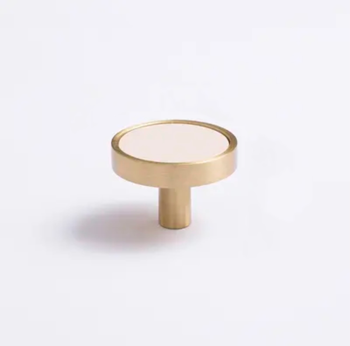 Juno - Brass and colored leather