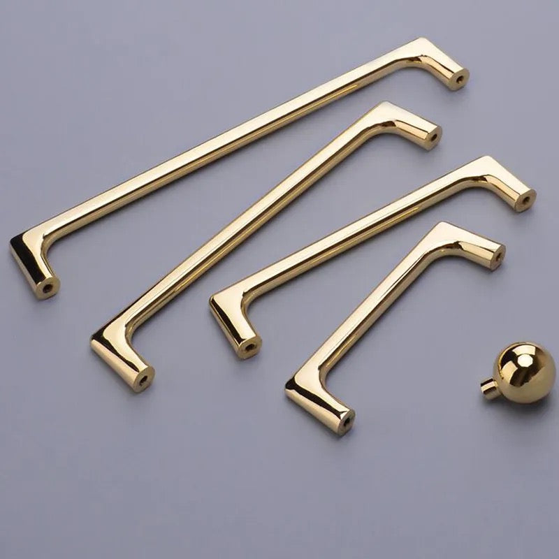Gigi - Gold with rounded shapes