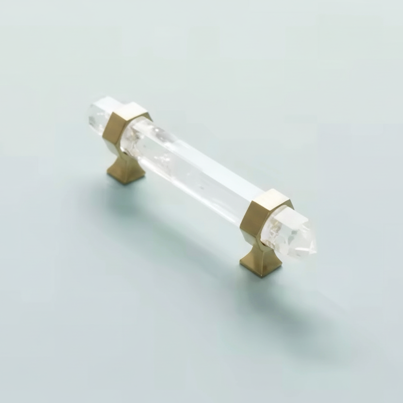 Inse - Borstad mässing och kristall