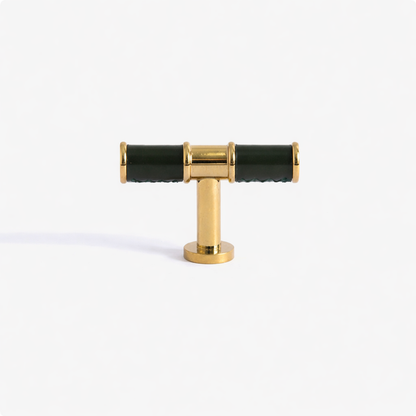 Tuva - Mässing och läder - Pine Green