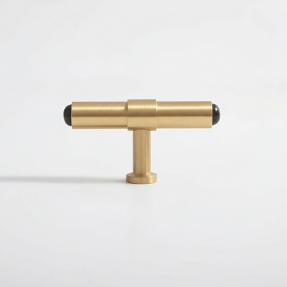 Emy - Mässing och Obsidian sten