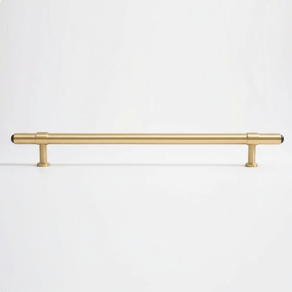 Emy - Mässing och Obsidian sten